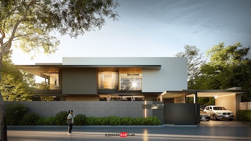 รับออกแบบ, แบบบ้าน ,modern style ,แบบบ้าน 2 ชั้น,BB-H2-31201.19