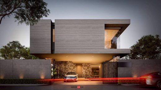 แบบบ้าน modern style, แบบบ้าน 2 ชั้น, แบบบ้านโมเดิร์น,ออกแบบบ้าน,