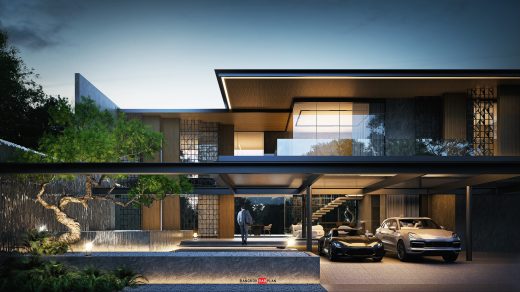 แบบบ้าน modern style, แบบบ้าน 2 ชั้น, แบบบ้านโมเดิร์น,ออกแบบบ้าน,