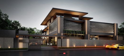 แบบบ้าน modern style, แบบบ้าน 3 ชั้น, แบบบ้านโมเดิร์น,ออกแบบบ้าน,